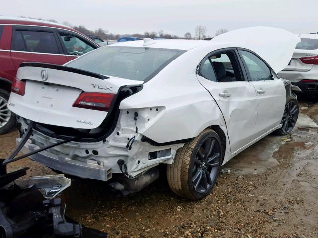 19UUB3F6XKA005777 - 2019 ACURA TLX WHITE photo 4