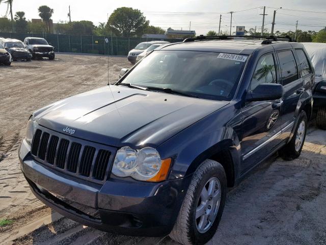 1J4PR4GK1AC117261 - 2010 JEEP GRAND CHER BLUE photo 2