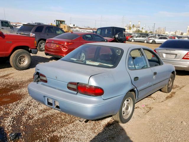 1Y1SK5368PZ057984 - 1993 GEO PRIZM BASE ლურჯი ფოტო 4