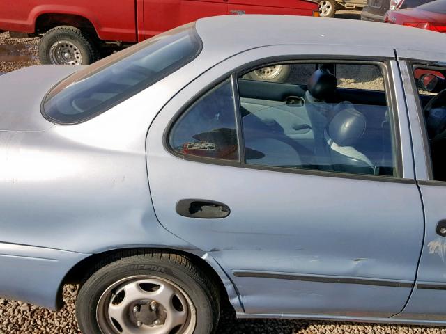 1Y1SK5368PZ057984 - 1993 GEO PRIZM BASE ლურჯი ფოტო 6