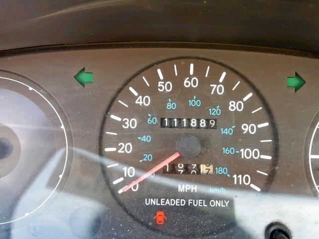 1Y1SK5368PZ057984 - 1993 GEO PRIZM BASE ლურჯი ფოტო 8