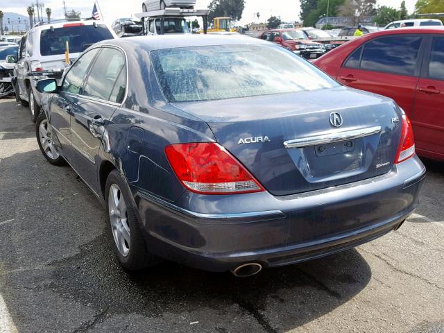 JH4KB16648C005084 - 2008 ACURA RL GRAY photo 3