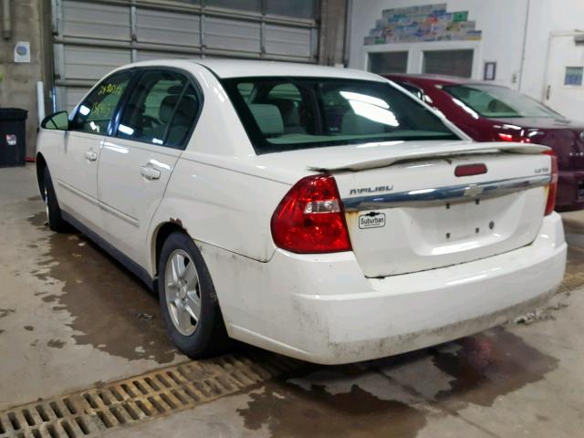 1G1ZT54845F174050 - 2005 CHEVROLET MALIBU LS WHITE photo 3