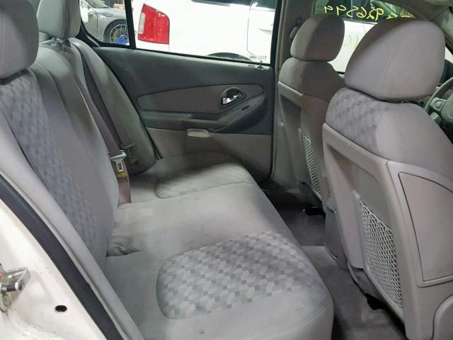 1G1ZT54845F174050 - 2005 CHEVROLET MALIBU LS WHITE photo 6
