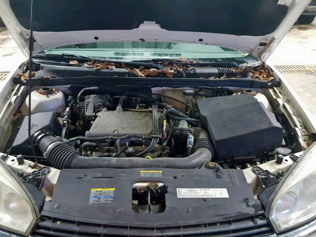 1G1ZT54845F174050 - 2005 CHEVROLET MALIBU LS WHITE photo 7