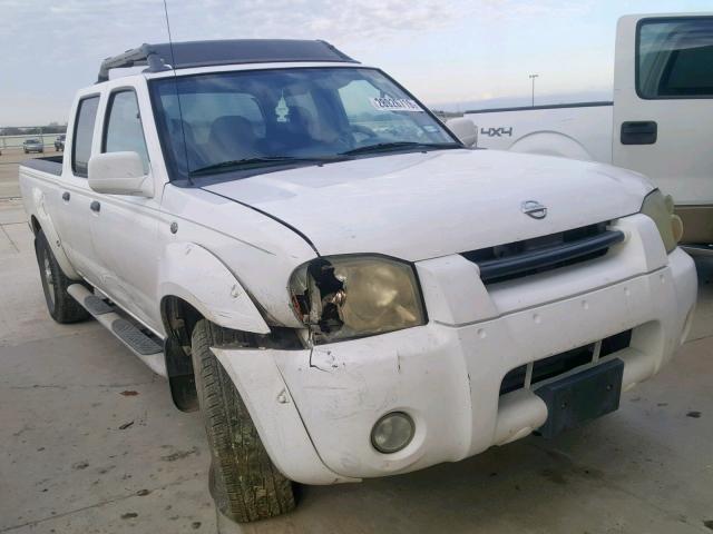 1N6ED29XX2C381344 - 2002 NISSAN FRONTIER C WHITE photo 1