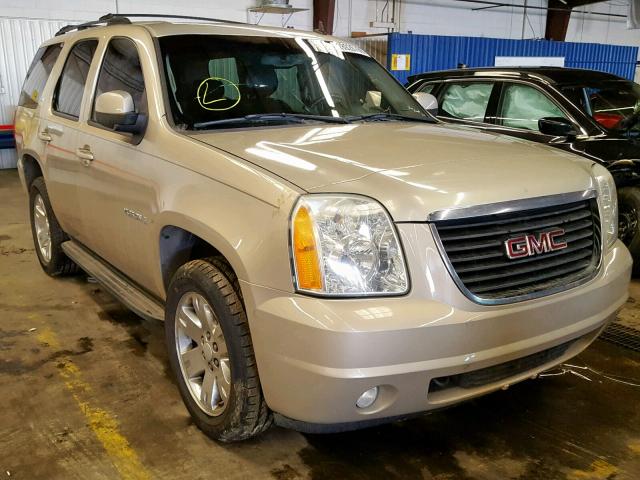 1GKFK130X7R205390 - 2007 GMC YUKON TAN photo 1