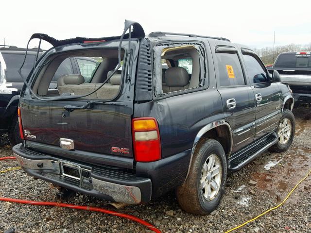 1GKEC13Z43R177104 - 2003 GMC YUKON GRAY photo 4