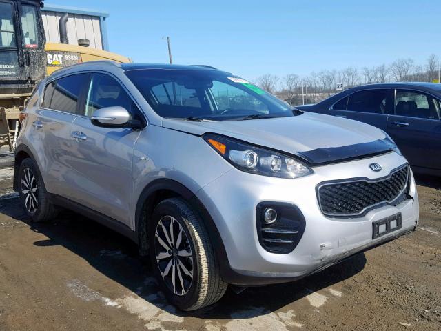 KNDPNCAC6H7206579 - 2017 KIA SPORTAGE E SILVER photo 1