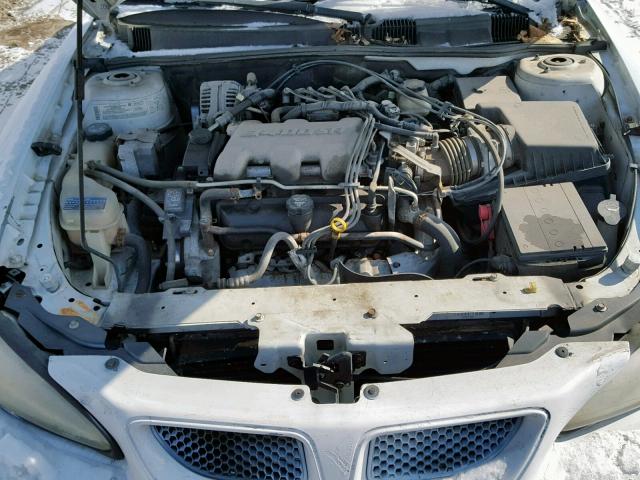 1G2NF52E14M514226 - 2004 PONTIAC GRAND AM S WHITE photo 7