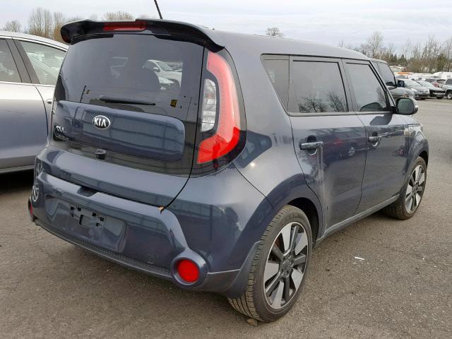 KNDJX3A54F7172415 - 2015 KIA SOUL ! GRAY photo 4