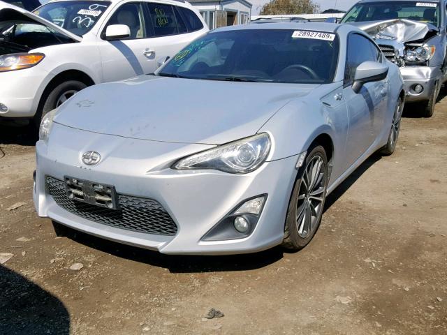 JF1ZNAA1XD2728687 - 2013 SCION FRS SILVER photo 2