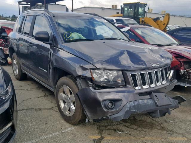 1C4NJCBA7ED826273 - 2014 JEEP COMPASS SP Сұр фото 1