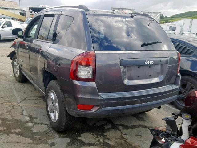 1C4NJCBA7ED826273 - 2014 JEEP COMPASS SP Сұр фото 3