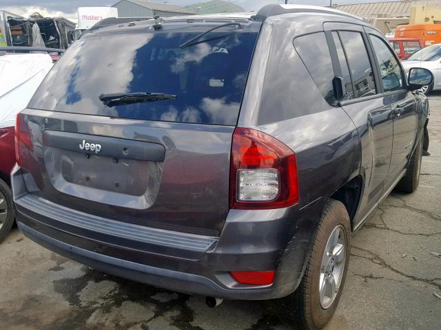 1C4NJCBA7ED826273 - 2014 JEEP COMPASS SP Сұр фото 4