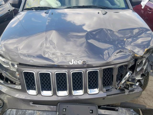 1C4NJCBA7ED826273 - 2014 JEEP COMPASS SP Сұр фото 7