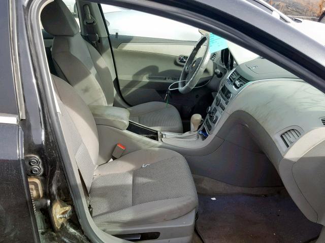 1G1ZB5E05CF149716 - 2012 CHEVROLET MALIBU LS შავი ფოტო 5