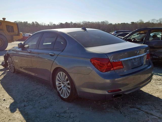 WBAKA83519CY34279 - 2009 BMW 750 I SILVER photo 3