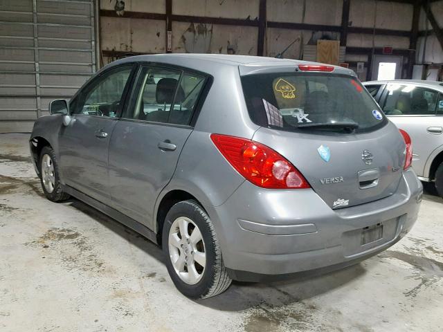 3N1BC1CP6CK284104 - 2012 NISSAN VERSA S SILVER photo 3