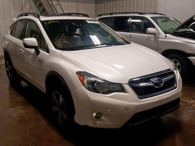 JF2GPBKC5EH313519 - 2014 SUBARU XV CROSSTR WHITE photo 1