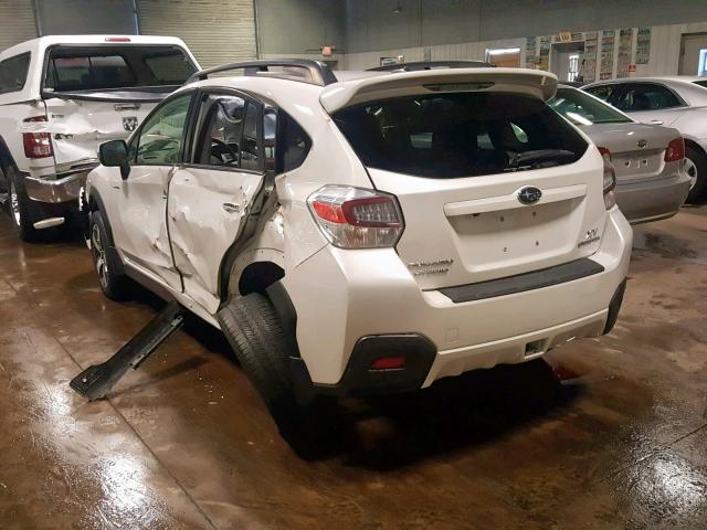 JF2GPBKC5EH313519 - 2014 SUBARU XV CROSSTR WHITE photo 3