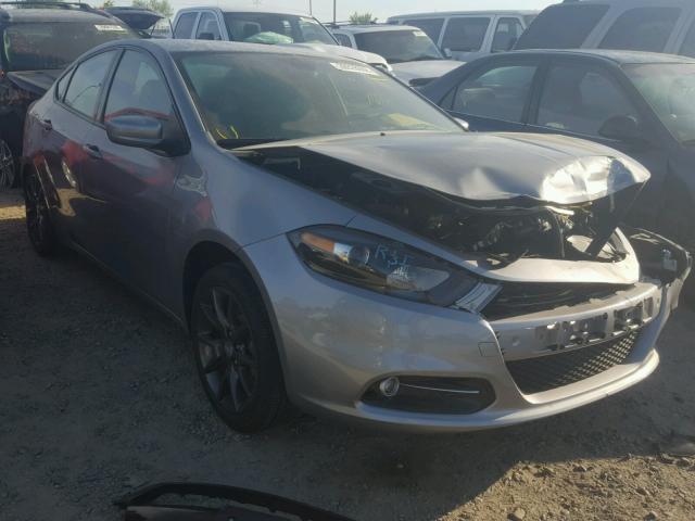 1C3CDFBB4FD301539 - 2015 DODGE DART SXT SILVER photo 1