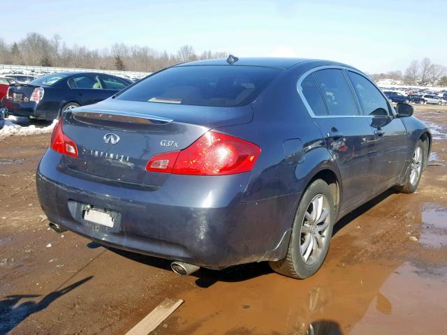 JNKCV61F49M362034 - 2009 INFINITI G37 BLACK photo 4