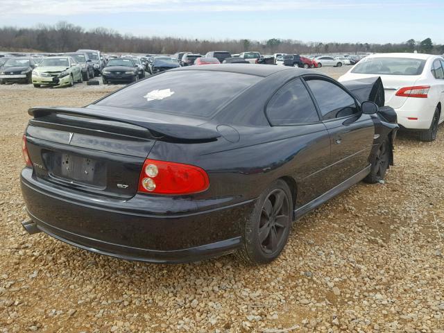 6G2VX12G74L231345 - 2004 PONTIAC GTO BLACK photo 4