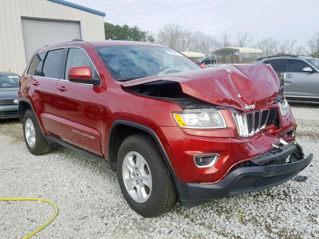 1C4RJEAG7FC152443 - 2015 JEEP GRAND CHER RED photo 1