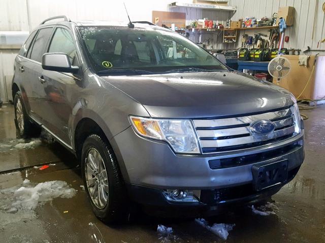 2FMDK4KC7ABB52377 - 2010 FORD EDGE LIMIT GRAY photo 1