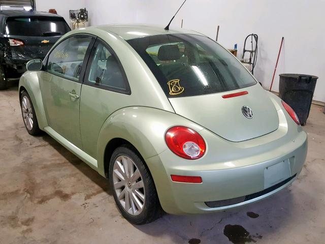3VWRG31C58M502215 - 2008 VOLKSWAGEN NEW BEETLE მწვანე ფოტო 3