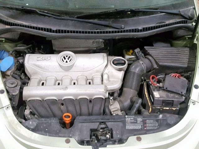 3VWRG31C58M502215 - 2008 VOLKSWAGEN NEW BEETLE მწვანე ფოტო 7