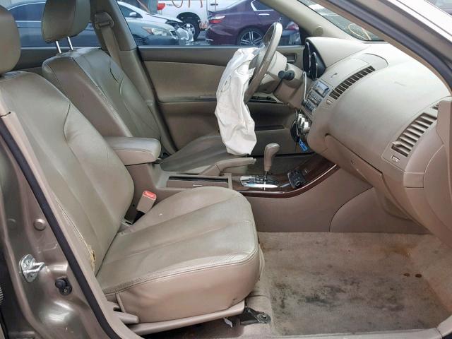 1N4BL11D76N308131 - 2006 NISSAN ALTIMA SE GRAY photo 5