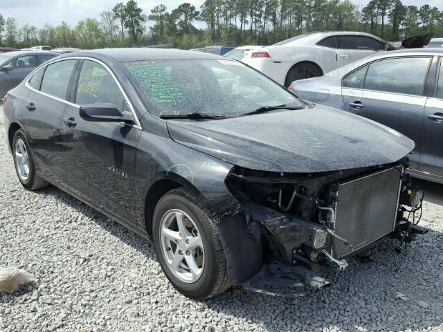 1G1ZB5ST7GF352160 - 2016 CHEVROLET MALIBU LS BLACK photo 1