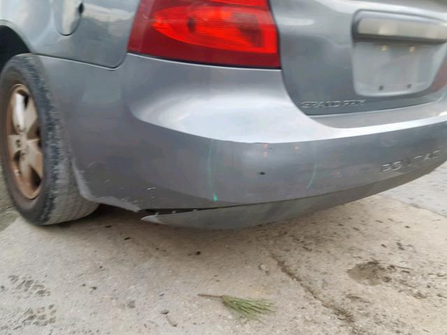 2G2WP552881187134 - 2008 PONTIAC GRAND PRIX GRAY photo 10