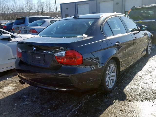 WBAVD13526KV06317 - 2006 BMW 325 XI BLACK photo 4