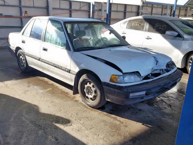 JHMED3645MS008545 - 1991 HONDA CIVIC DX WHITE photo 1