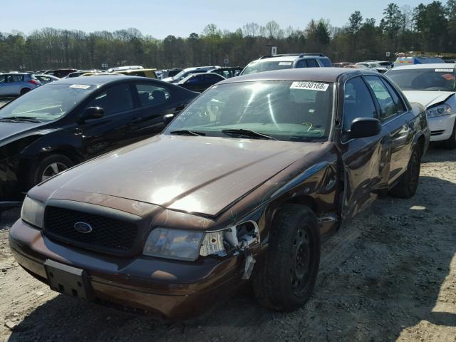 2FAFP71W67X142503 - 2007 FORD CROWN VICT BROWN photo 2