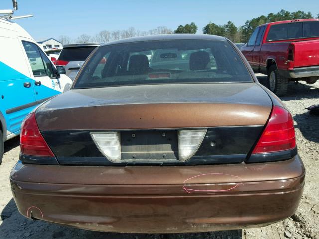 2FAFP71W67X142503 - 2007 FORD CROWN VICT BROWN photo 9