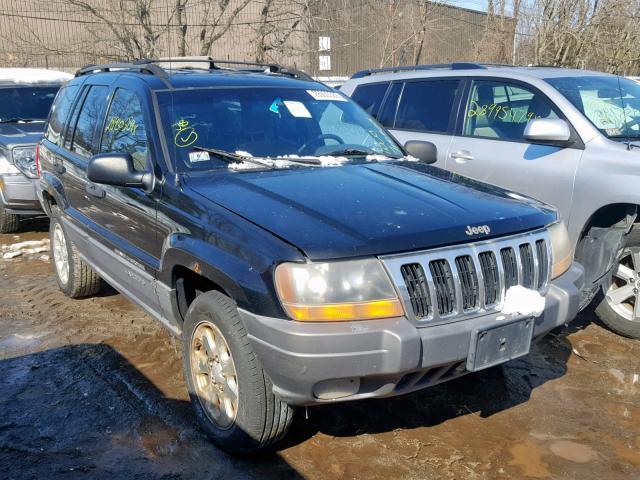 1J4GW48S91C626425 - 2001 JEEP GRAND CHER BLACK photo 1