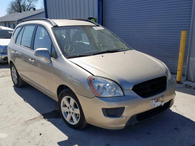 KNAFG526887132427 - 2008 KIA RONDO LX GOLD photo 1