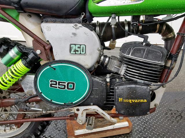 0000000000MJ00119 - 1972 HUSQVARNA DIRTBIKE GREEN photo 7