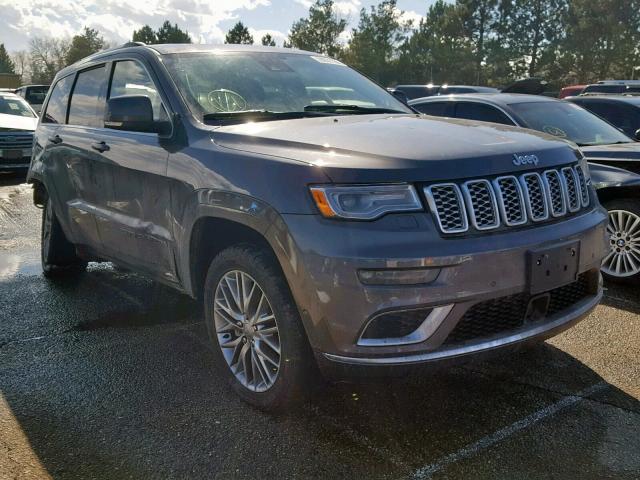 1C4RJFJT2JC504159 - 2018 JEEP GRAND CHER GRAY photo 1