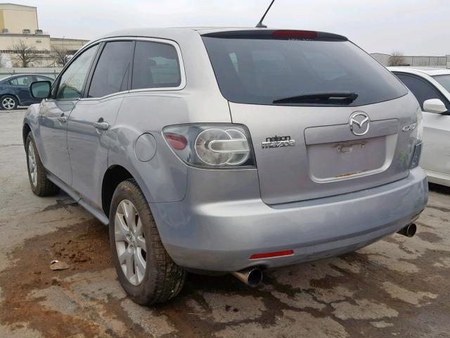 JM3ER293670111402 - 2007 MAZDA CX-7 SILVER photo 3