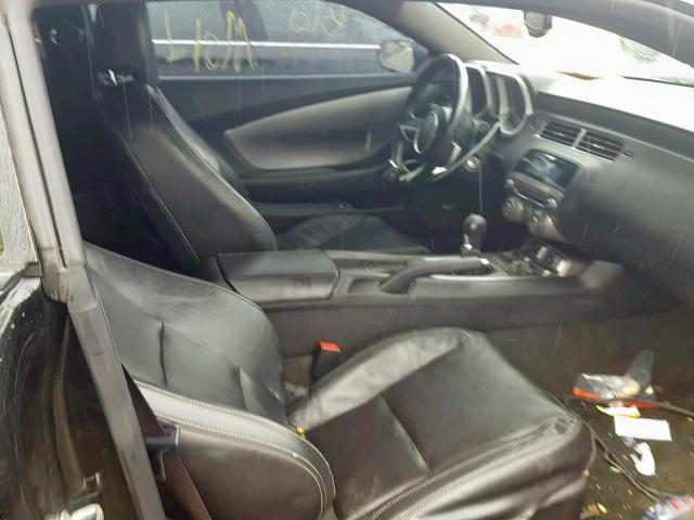 2G1FT1EW5A9228208 - 2010 CHEVROLET CAMARO SS BLACK photo 5