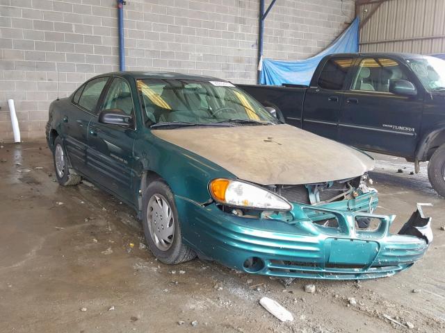 1G2NE52T5XC539139 - 1999 PONTIAC GRAND AM S GREEN photo 1