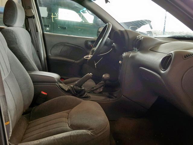 1G2NE52T5XC539139 - 1999 PONTIAC GRAND AM S GREEN photo 5