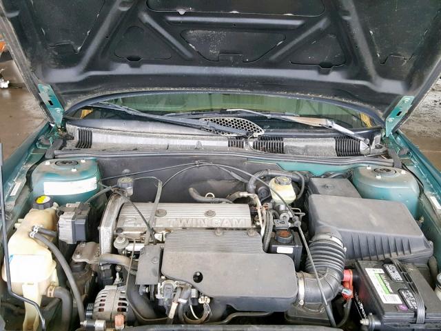 1G2NE52T5XC539139 - 1999 PONTIAC GRAND AM S GREEN photo 7
