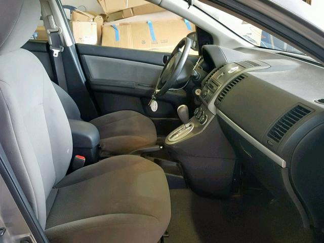 3N1AB6APXCL619521 - 2012 NISSAN SENTRA 2.0 SILVER photo 5