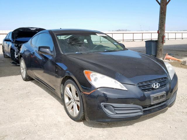 KMHHT6KD7AU023195 - 2010 HYUNDAI GENESIS CO BLACK photo 1